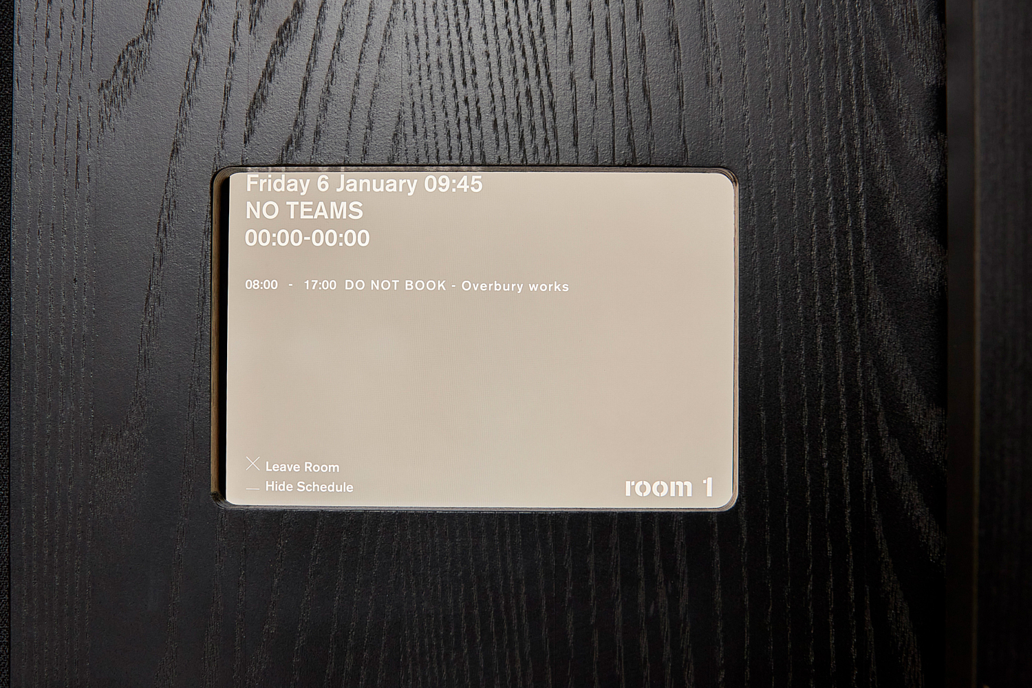 Bookable meeting rooms at AHMM