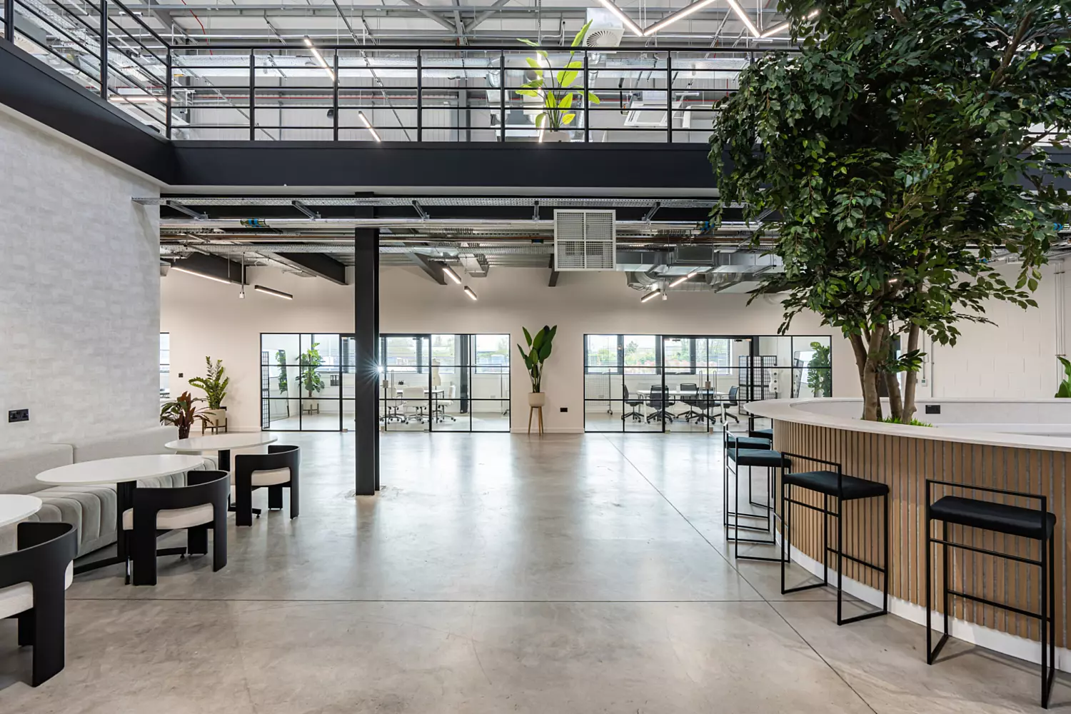 Light and airy office space in Redditch