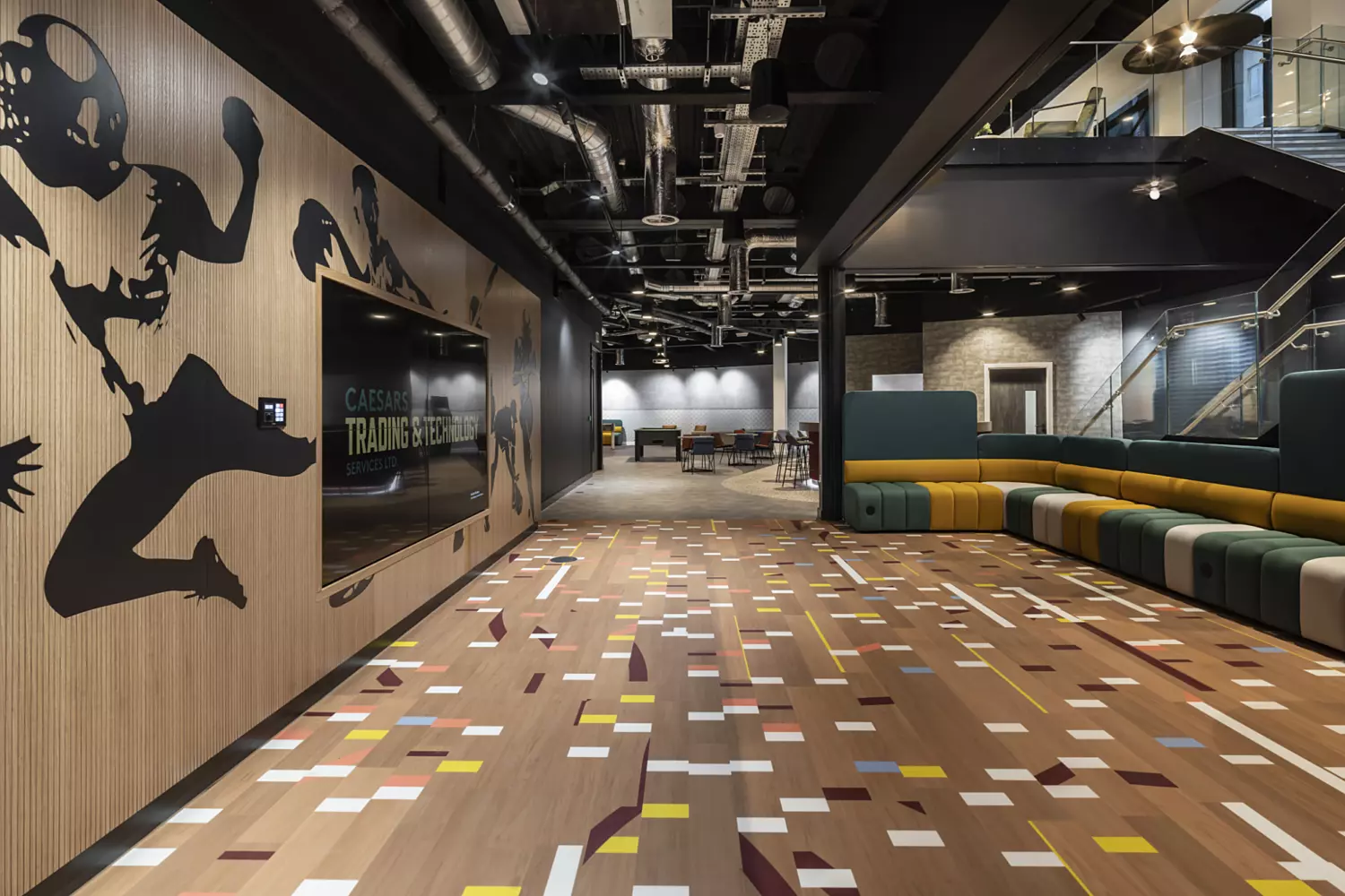 Exposed ME systems in Leeds office