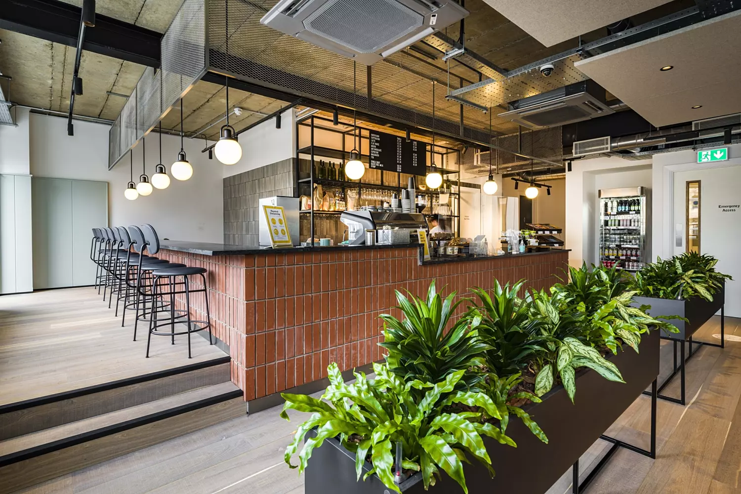 Bar area at Yorkshire House