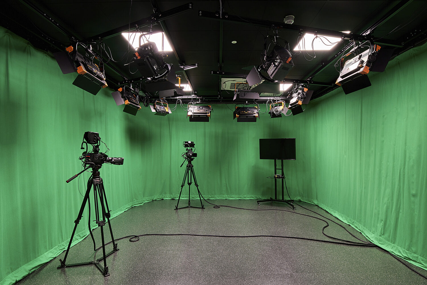 Green screen space at Dudley College of Technology