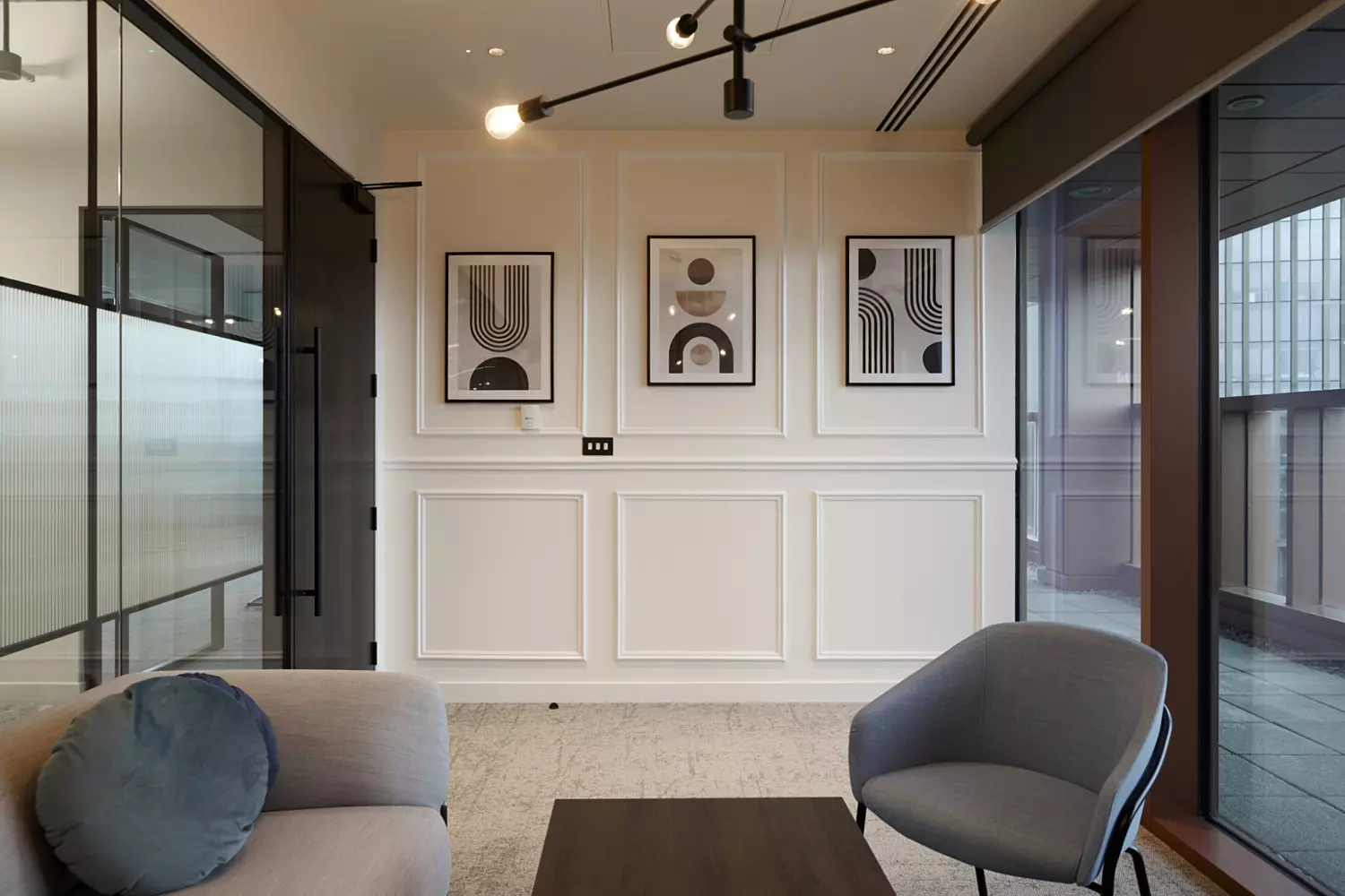 Homely settings in Hay Kilner meeting room