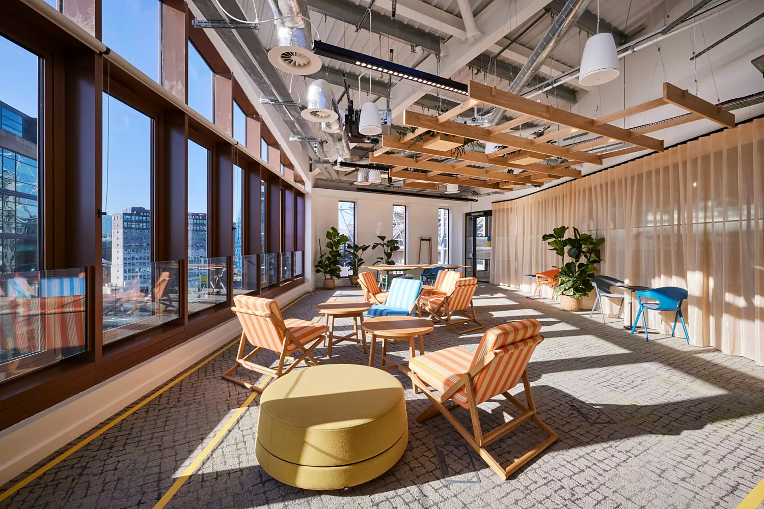 Beach inspired office space in Newcastle