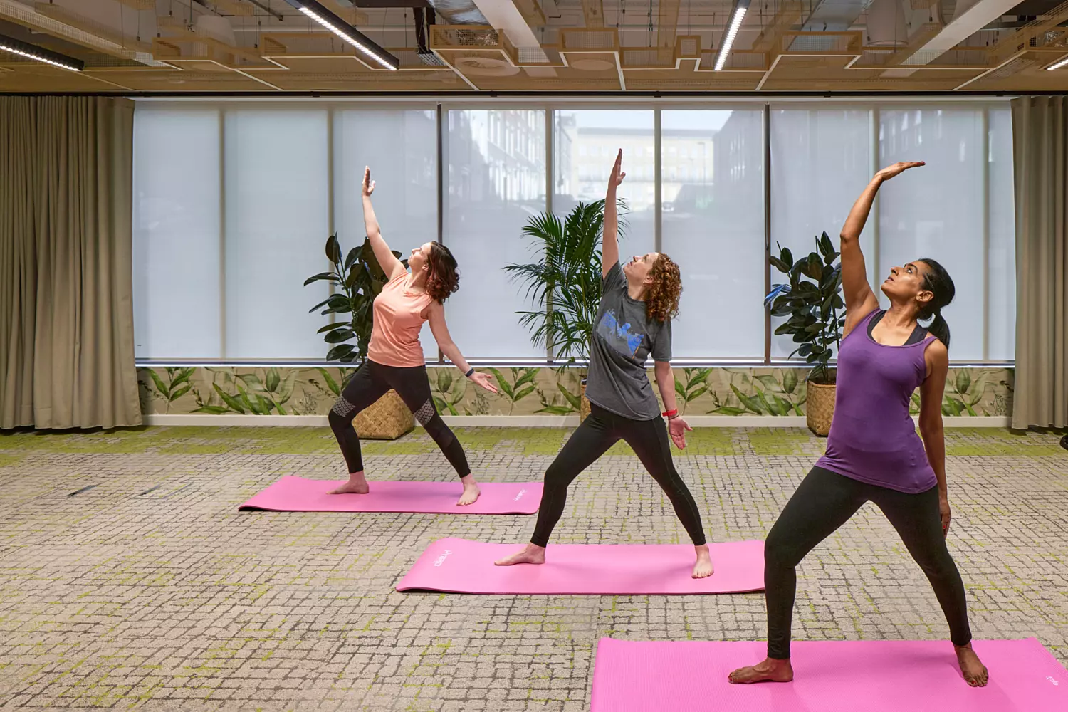 Office environments transformed for a variety of activities