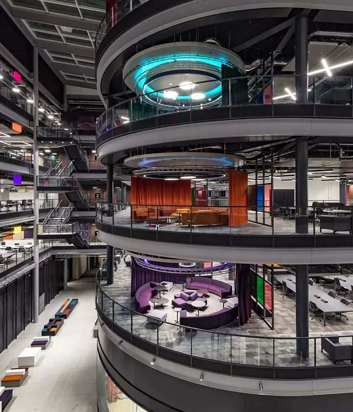 BBC office and studio fit out