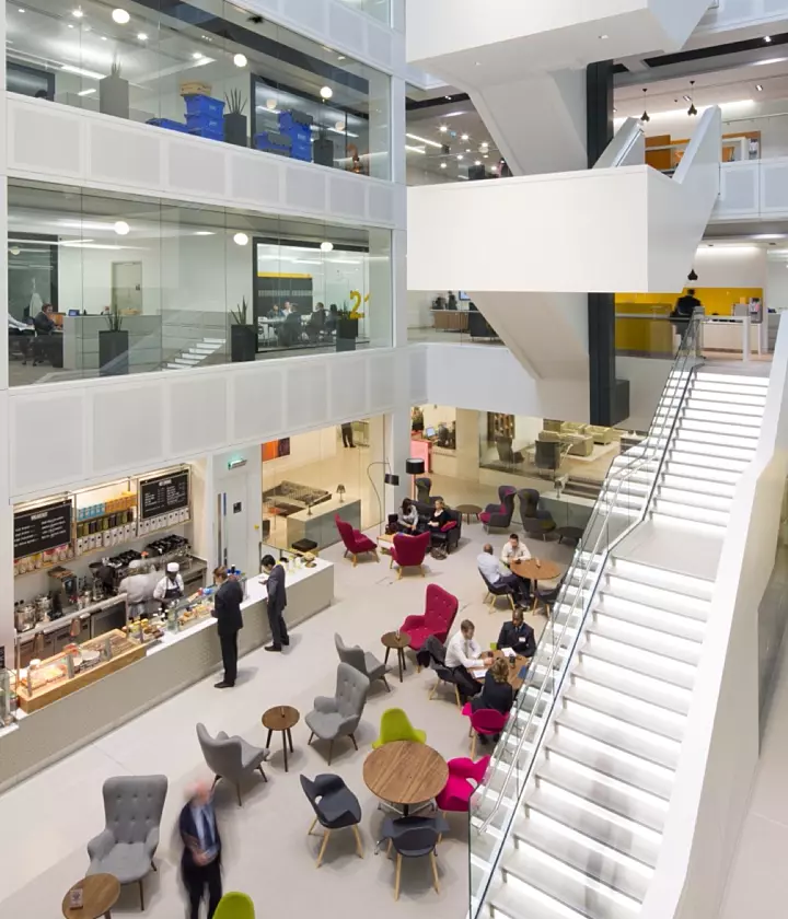 PwC office fit out for agile