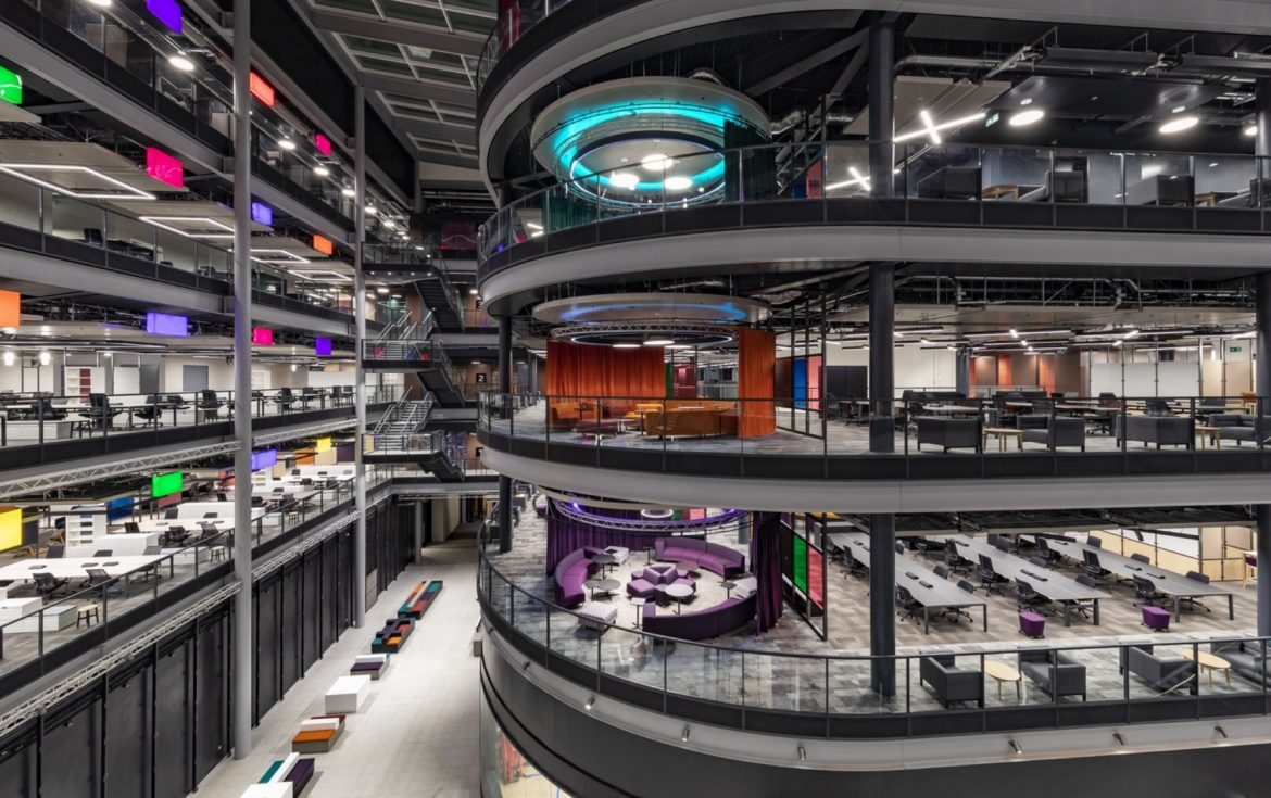BBC office and studio fit out