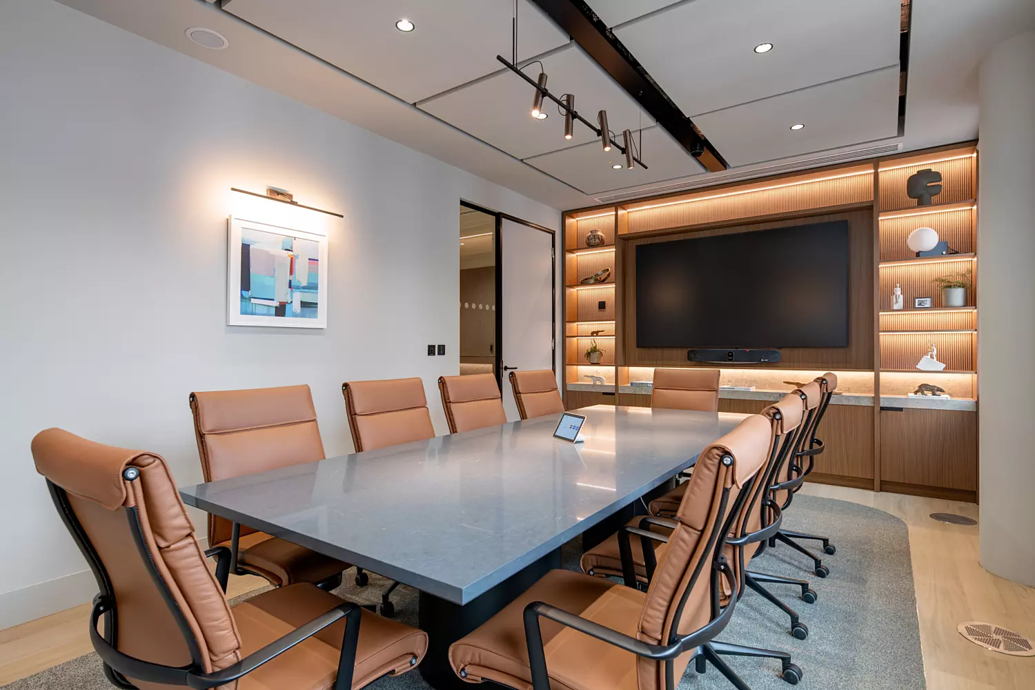 Modern meeting room space at Arctos
