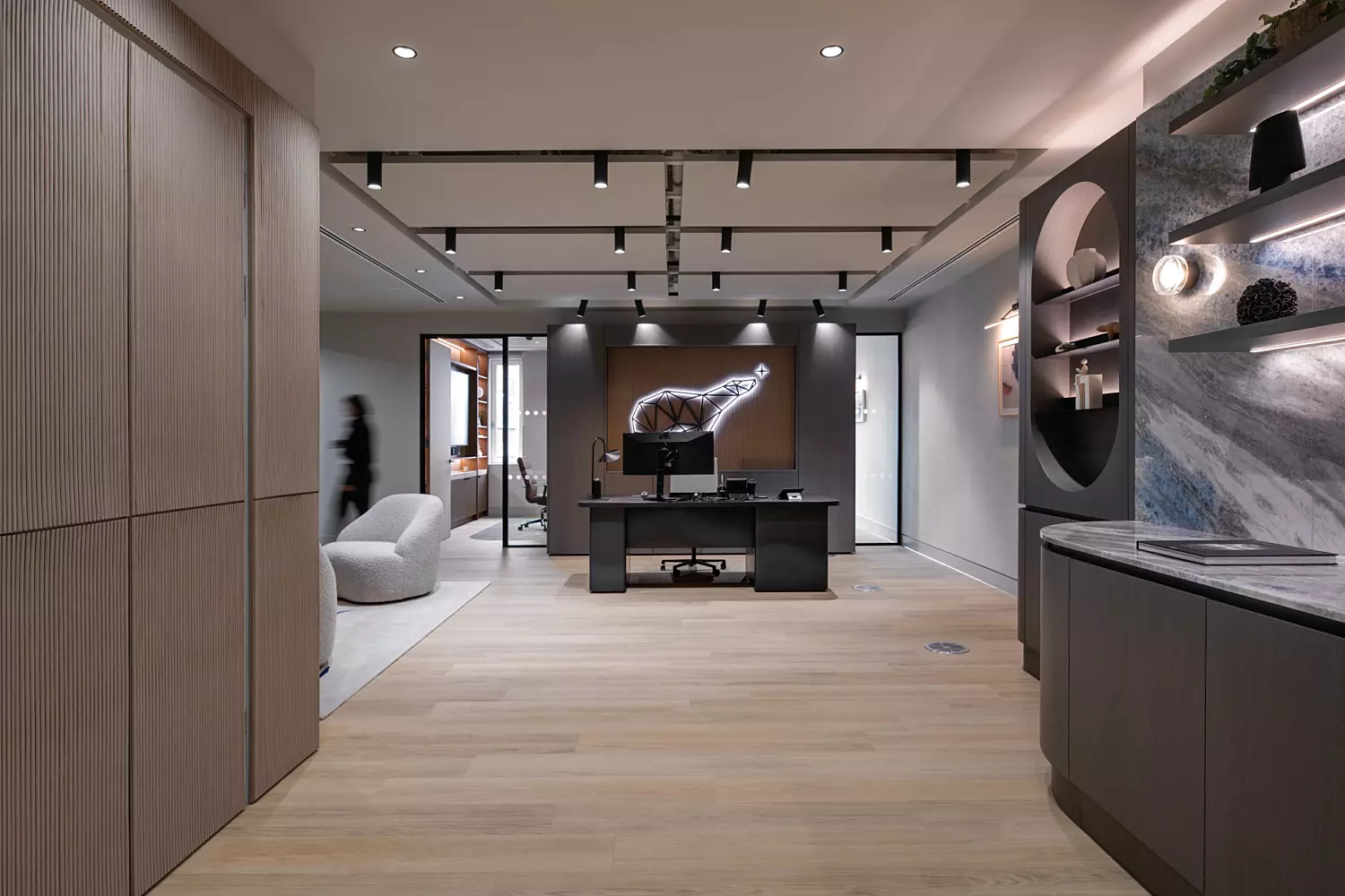 Arctos reception space in London office