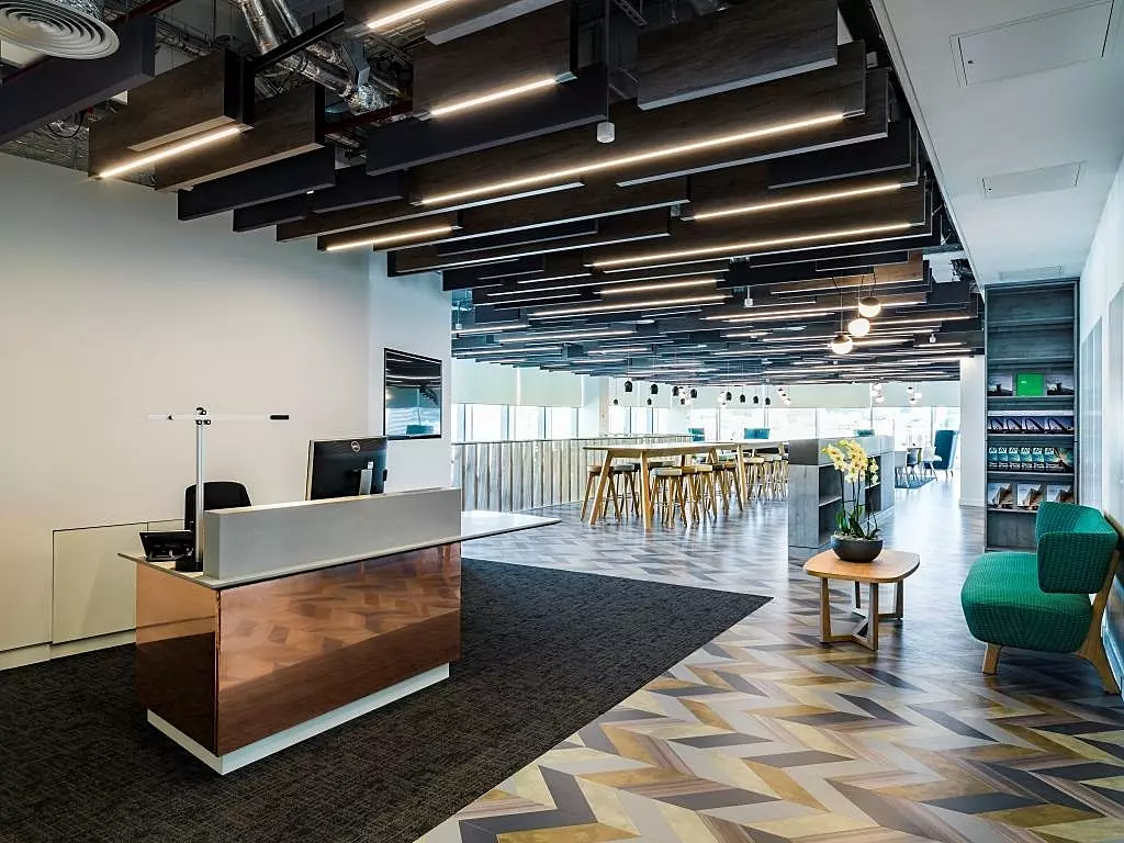 ARUP reception fit out