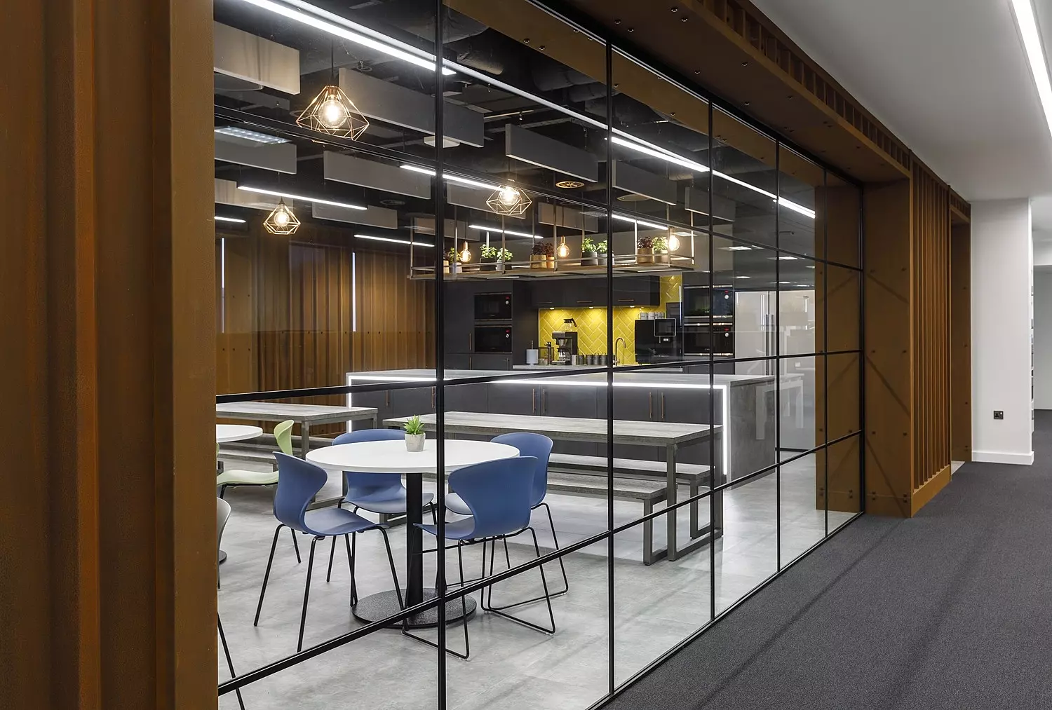 ARUP office kitchen breakout area