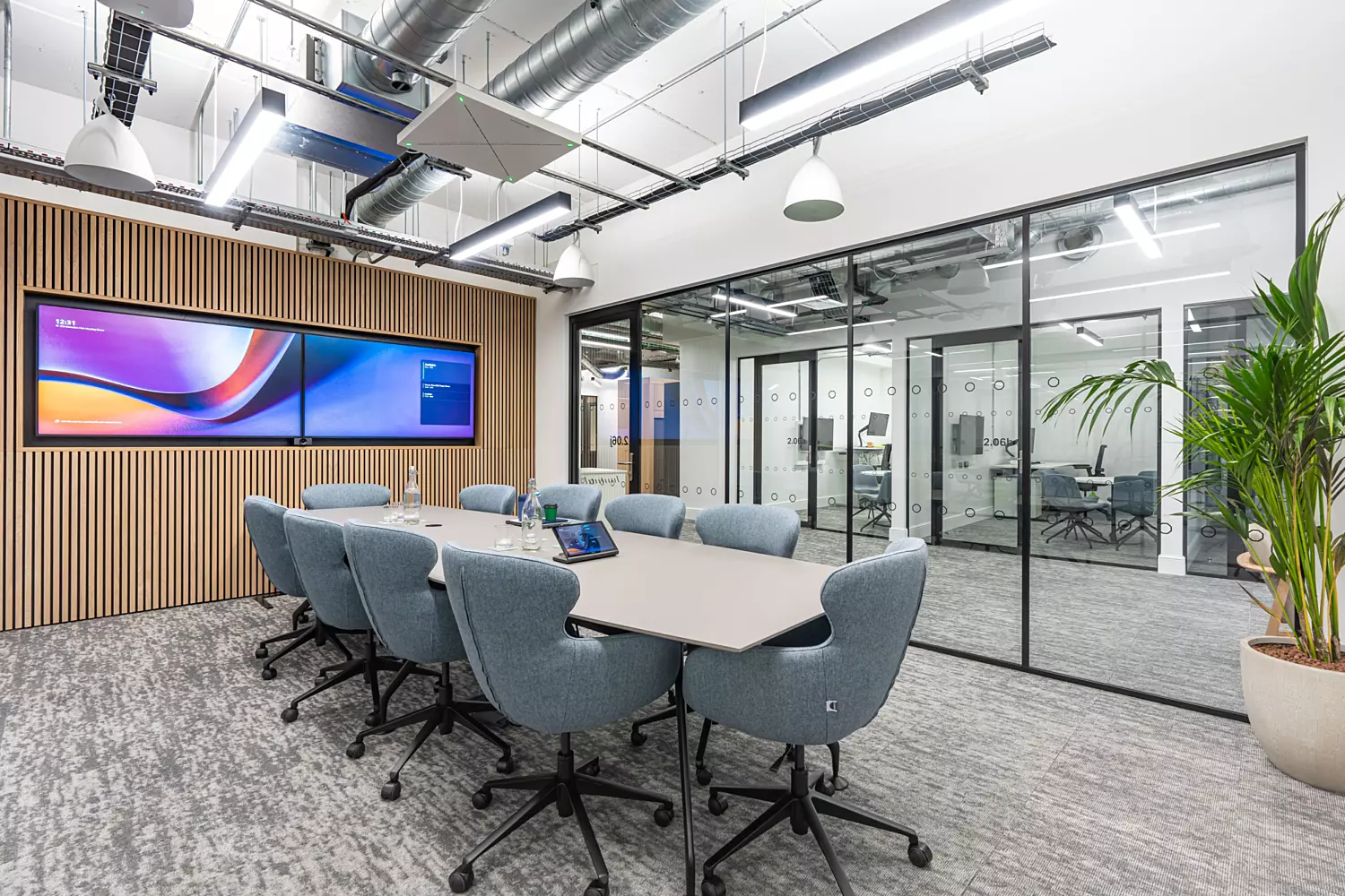 Meeting room at Aston University