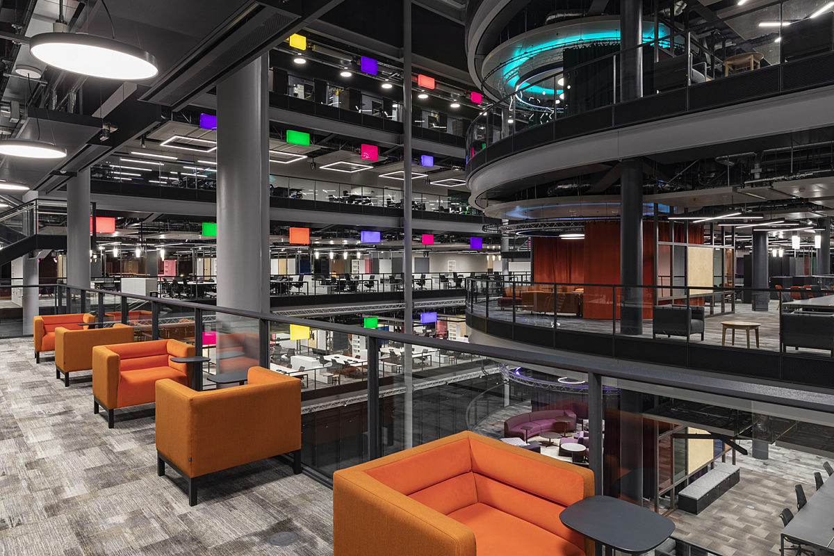 BBC breakout spaces fit out