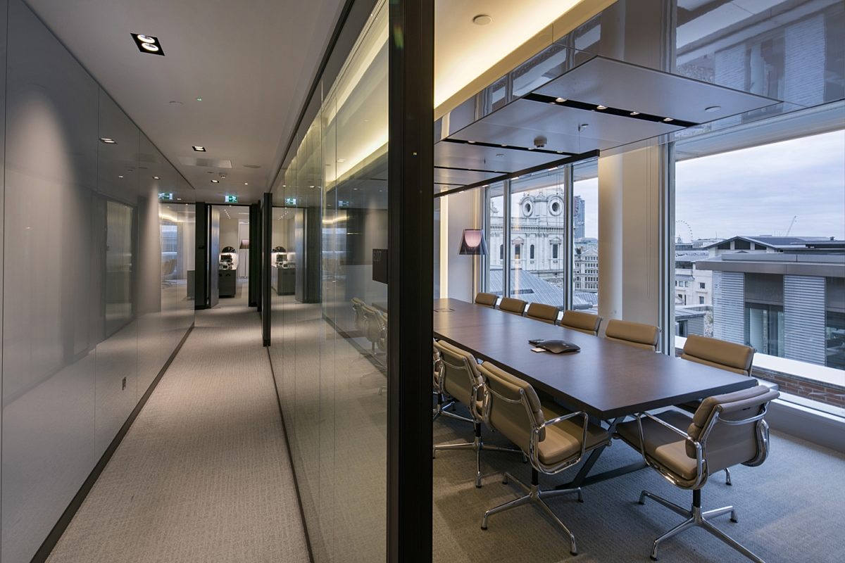 CBRE meeting room fit out