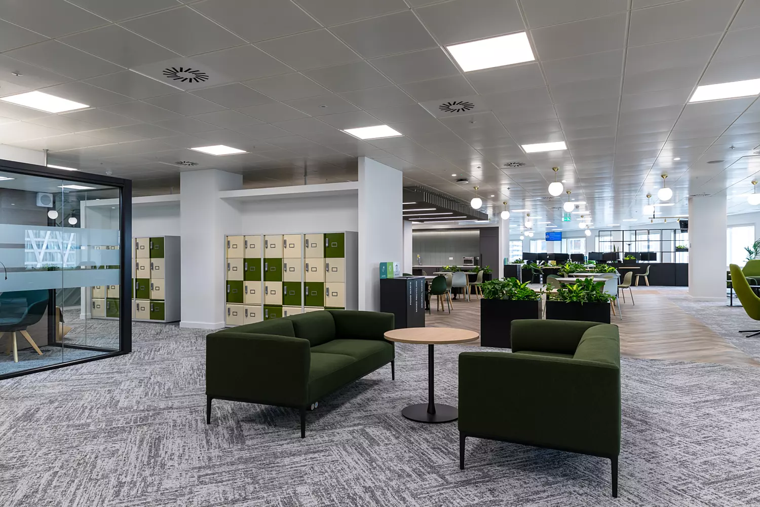 Informal seating areas for Government Property Agency