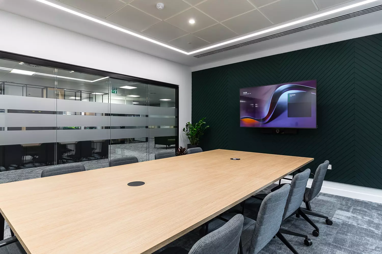 Meeting room at Government Property Agency