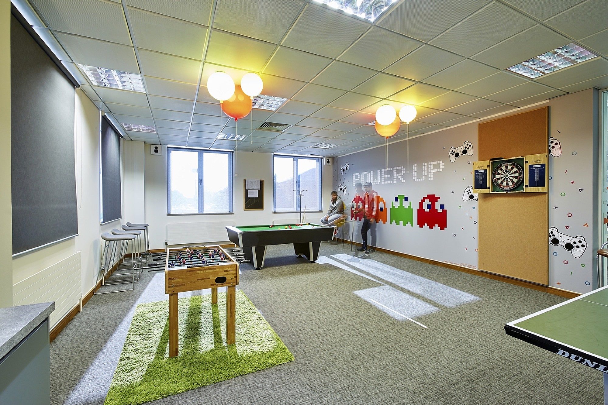 IHG games room in office fit out