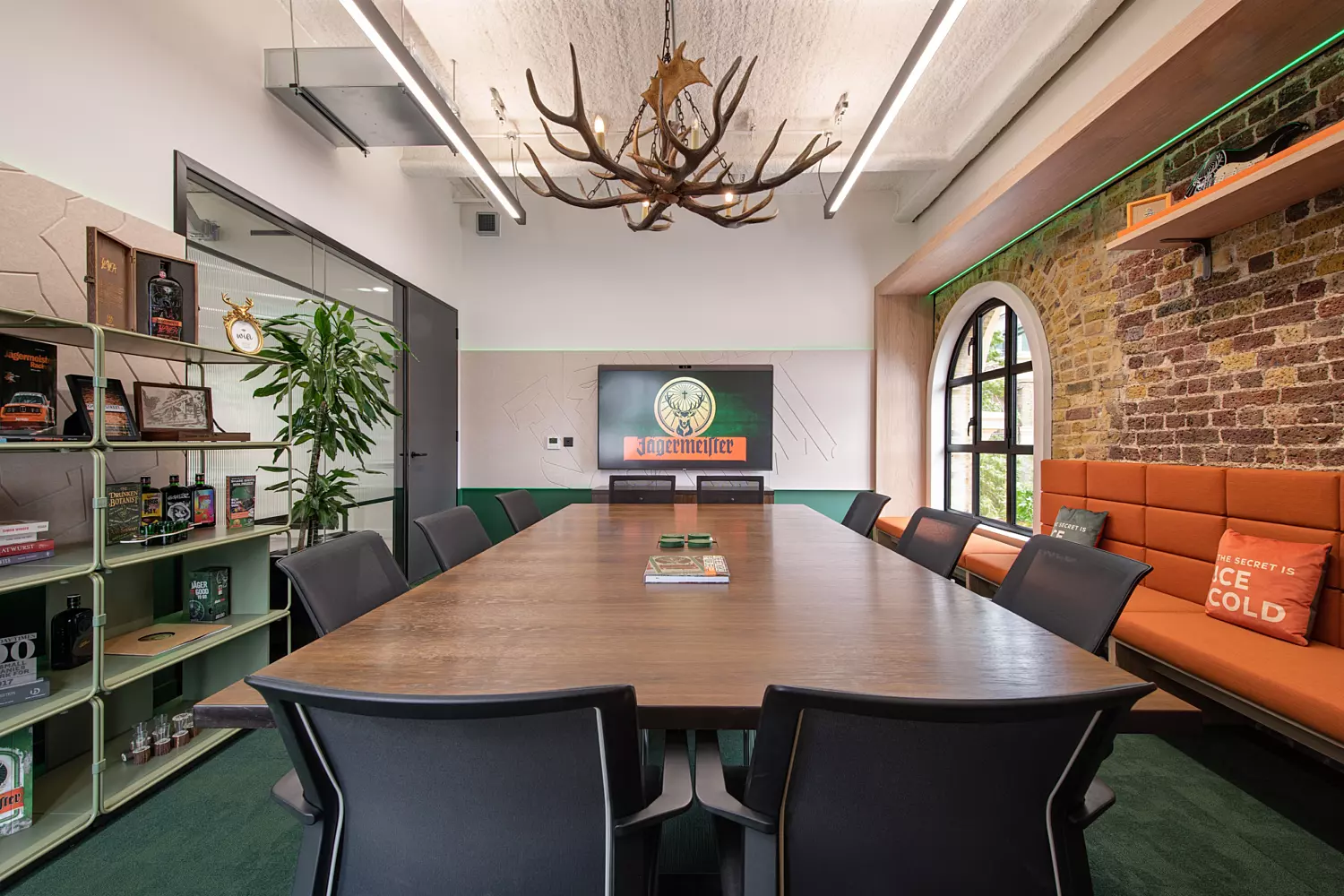 Jagermeister's trendy London meeting room
