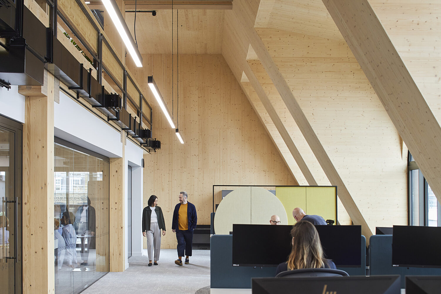 Timber finishes at Julius Bär