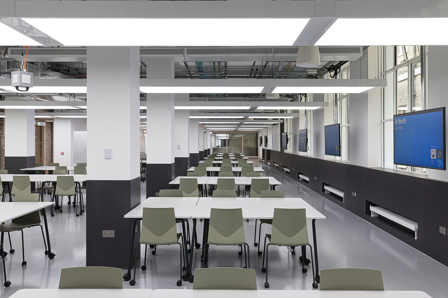 Flexible classroom space at KCL