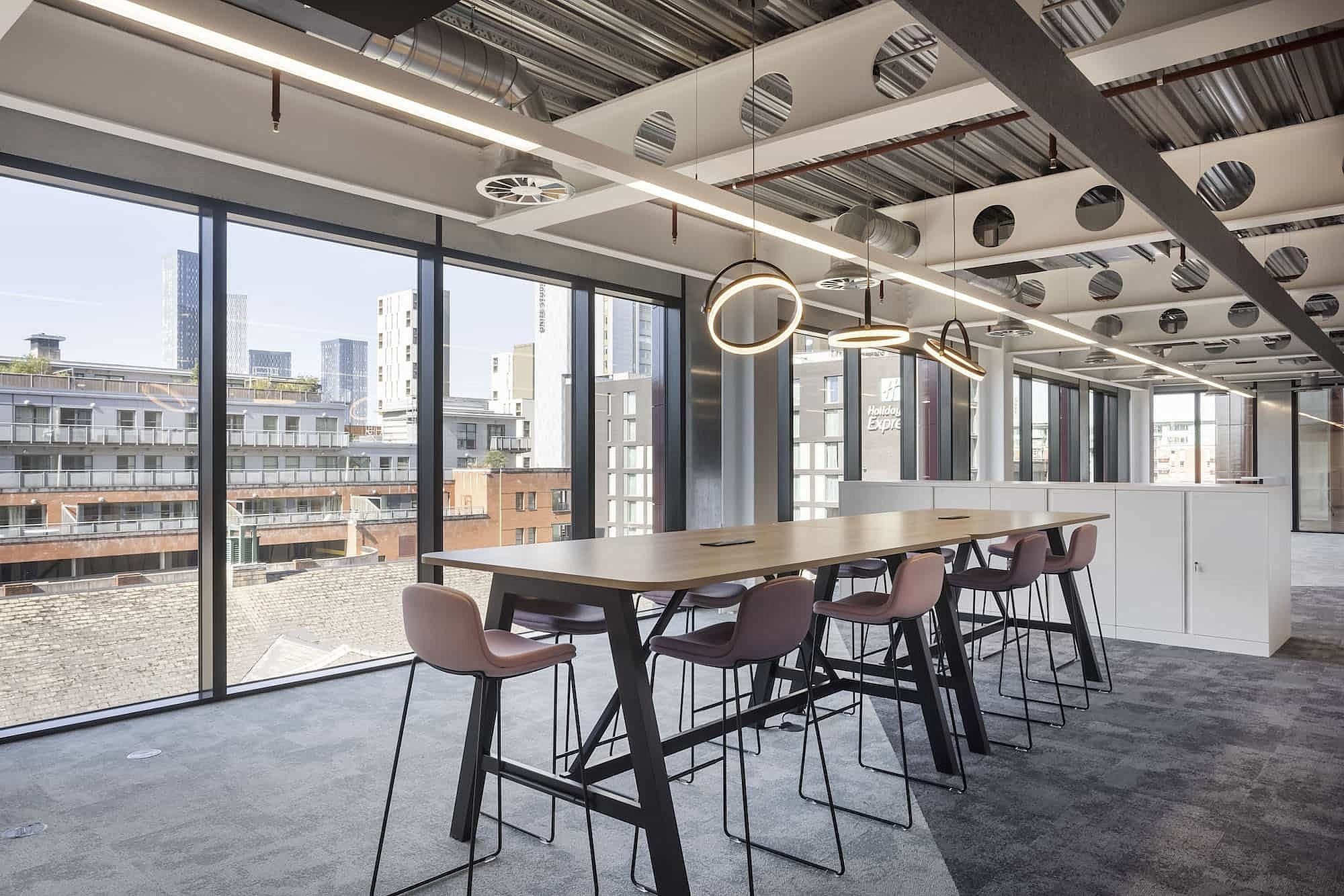 Mills Reeve office breakout space fit out