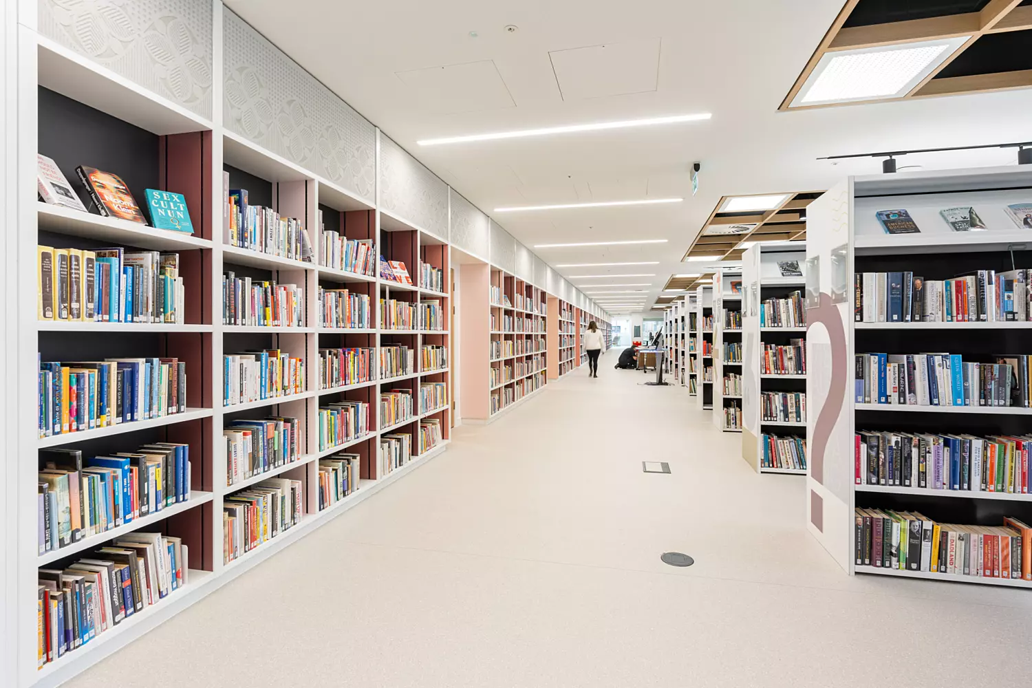 Wayfinding at Nottingham Library
