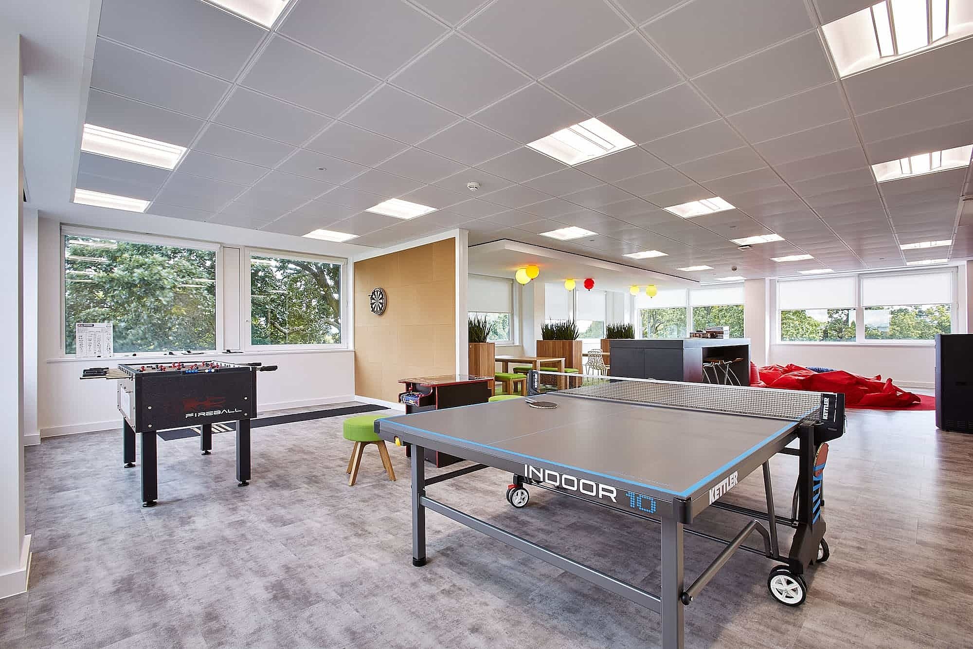Phoebus table tennis in office fit out