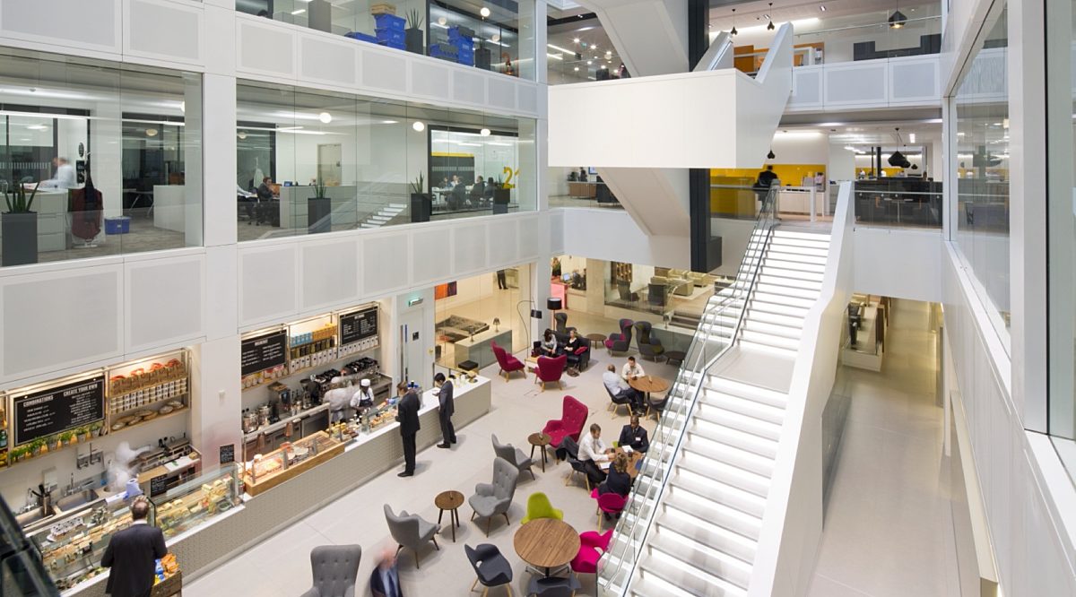 PwC office fit out for agile