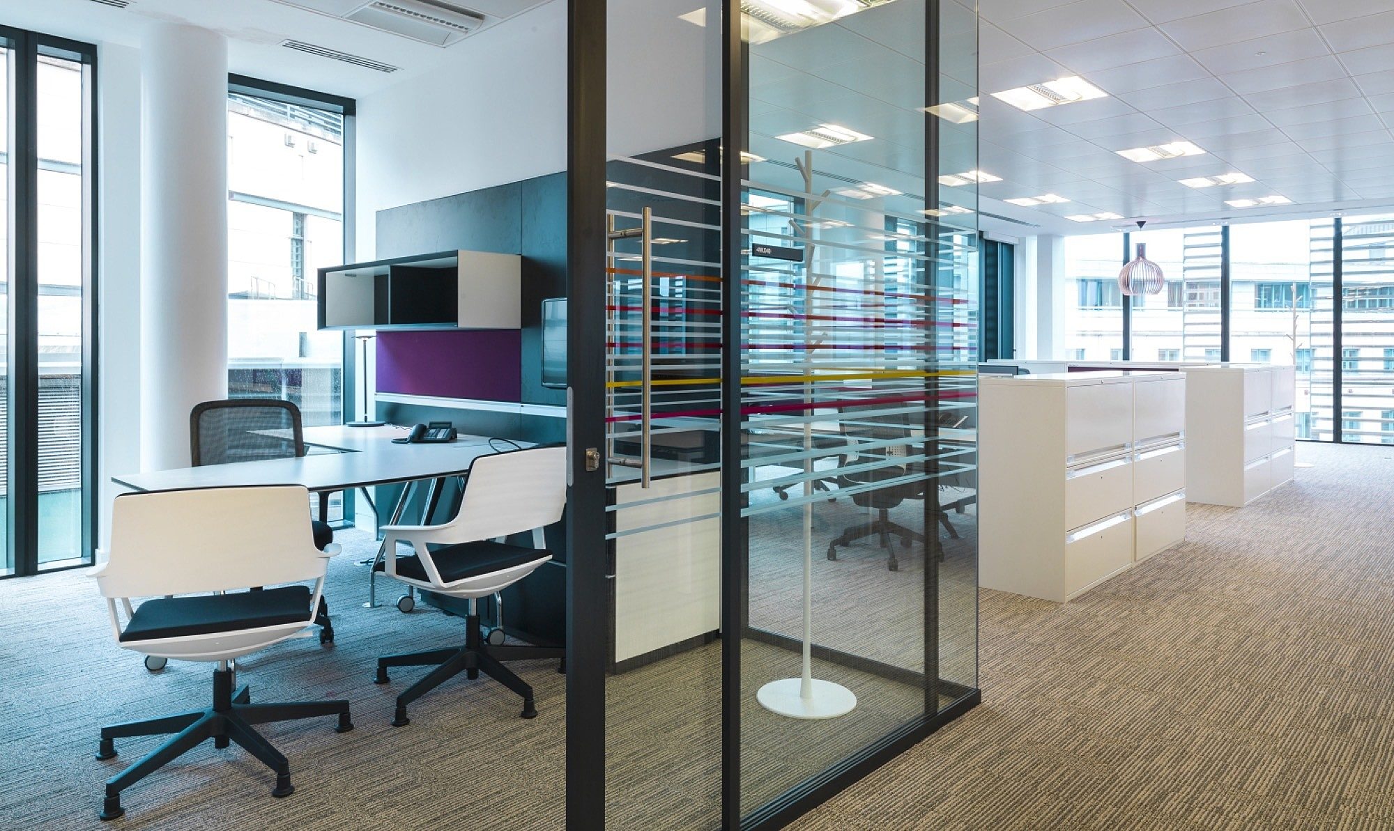 PwC office fit out for collaboration