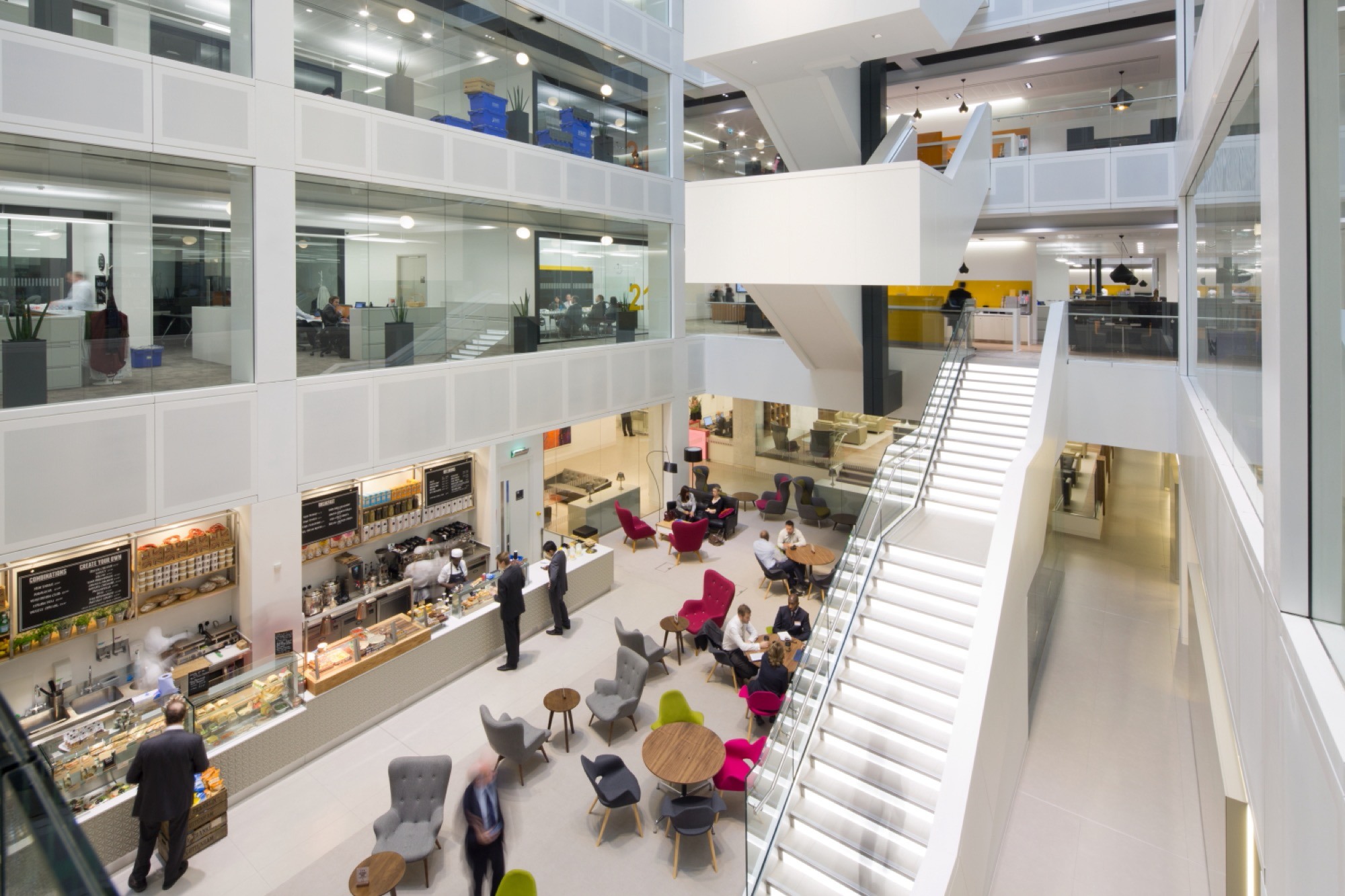 PwC office fit out for agile