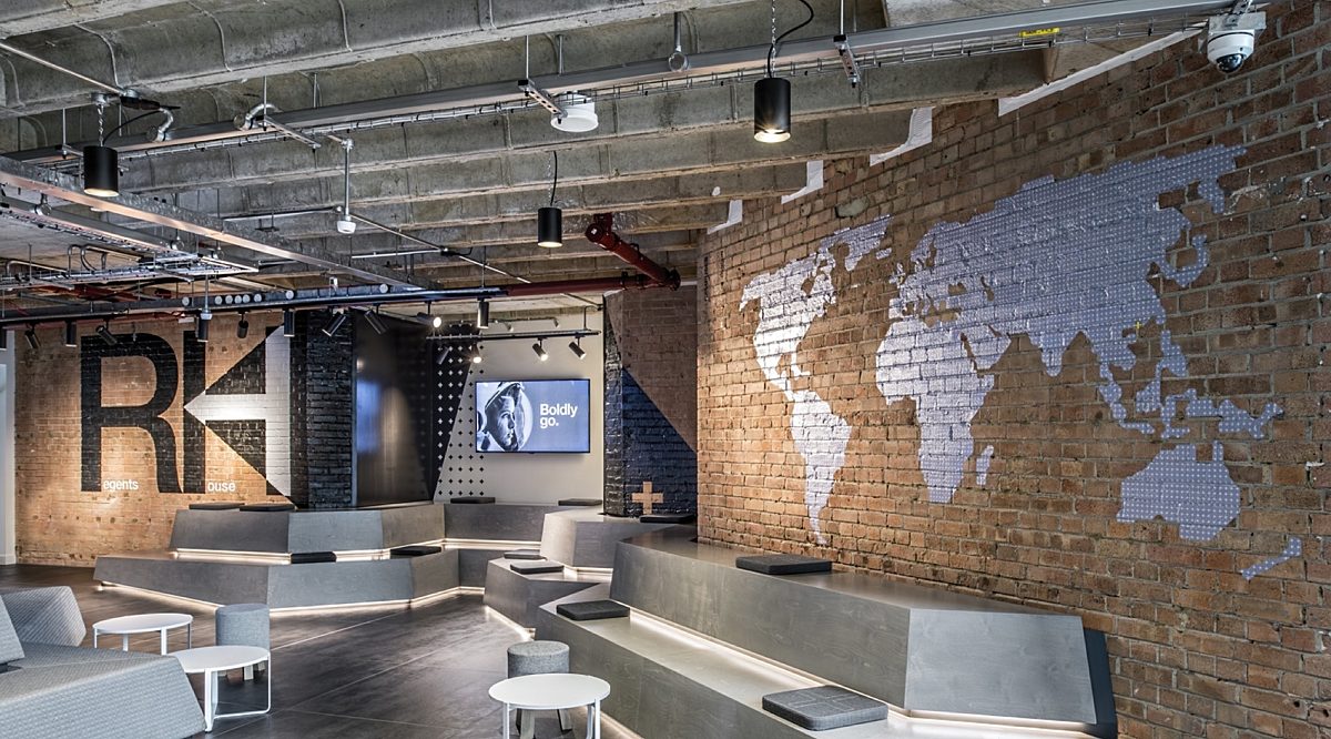rocketspace trendy coworking space fit out