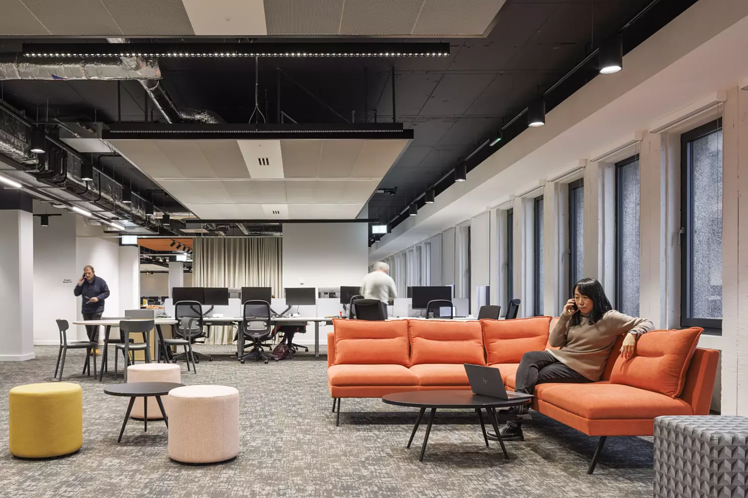 Variety of work settings at Stockport office