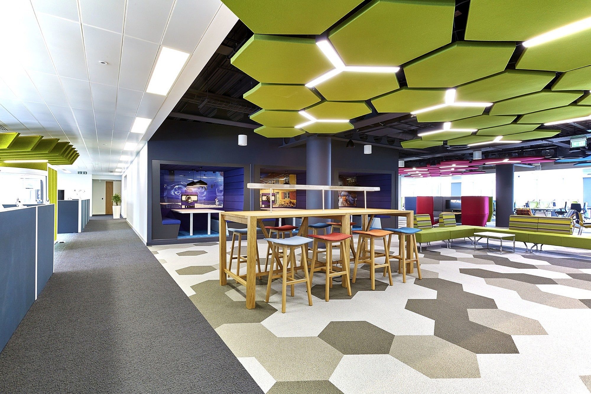 Thales breakout area fit out
