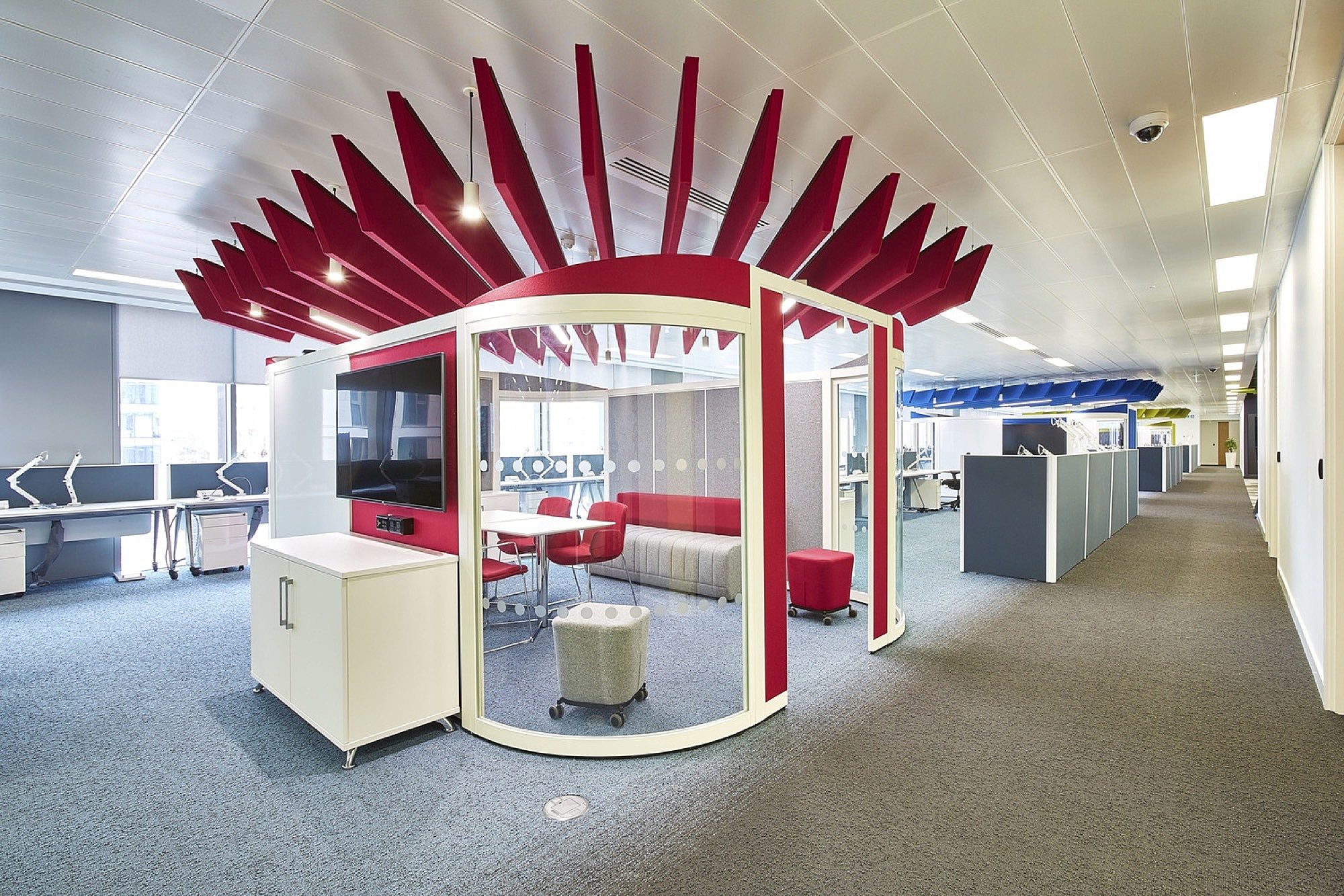 Thales meeting pod fit out