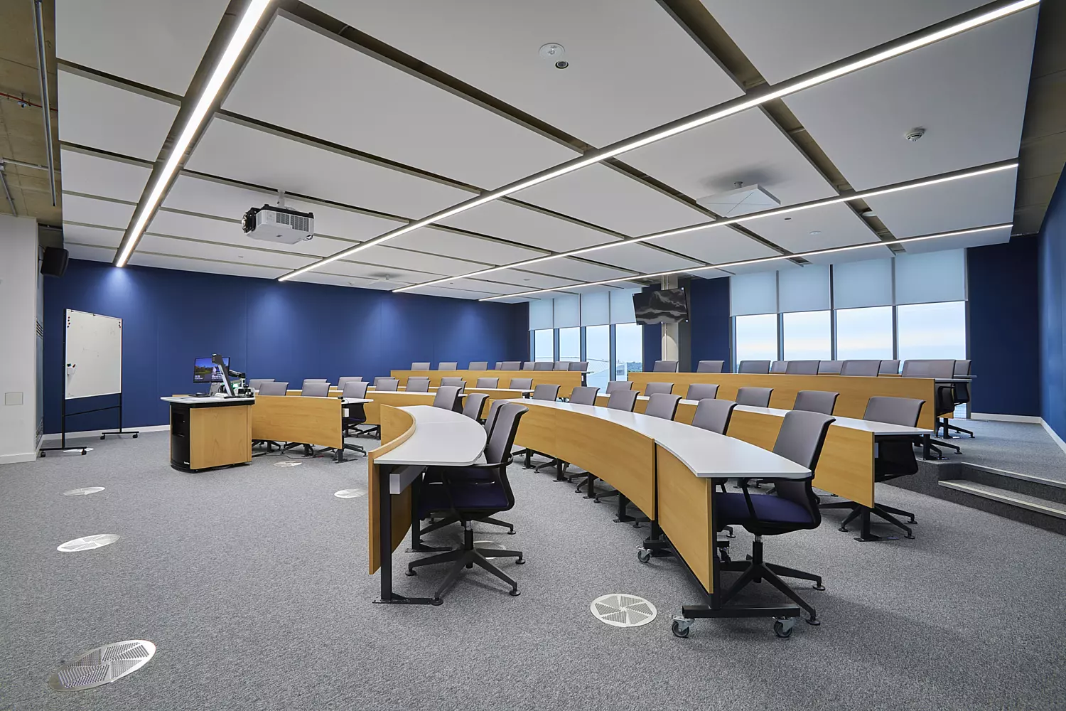 Lecture halls at the University of Bath