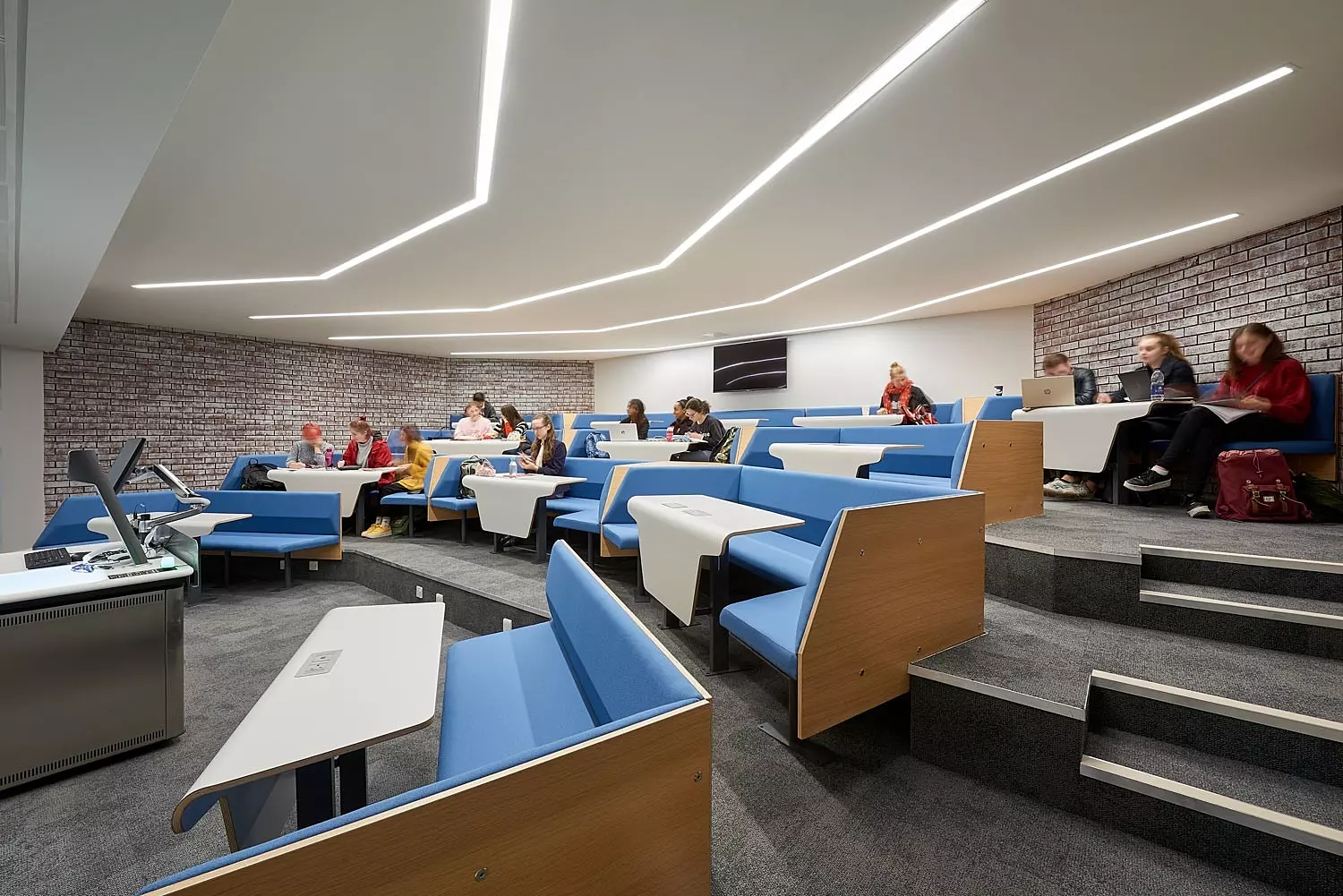 Warwick University lecture hall