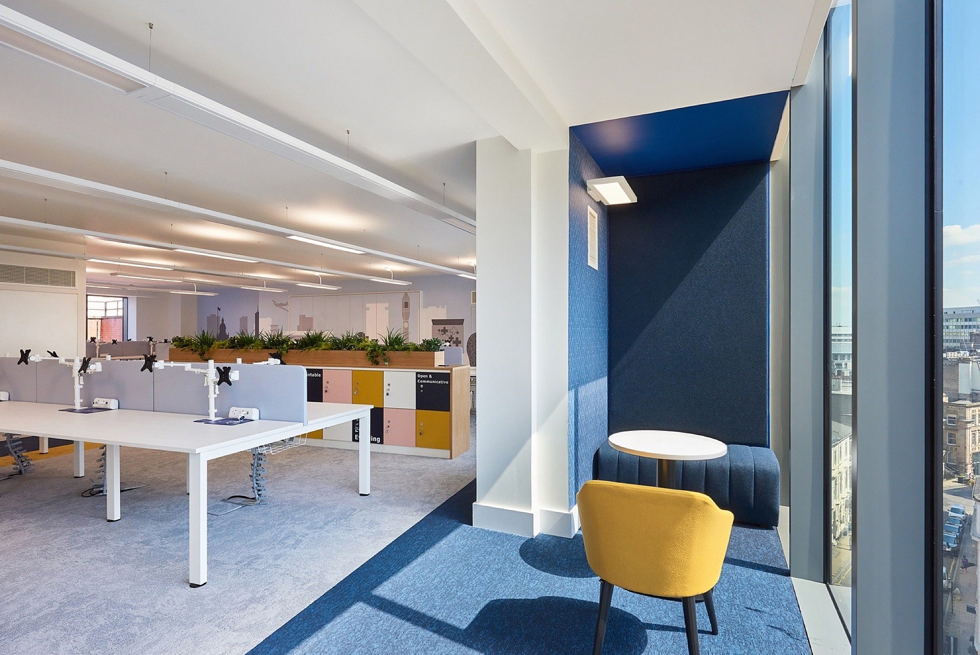 RLF open plan office fit out