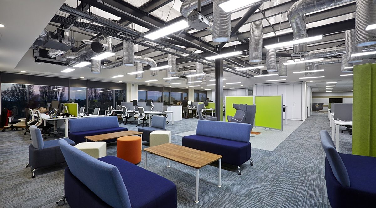 Npower office design and fit out for agile working