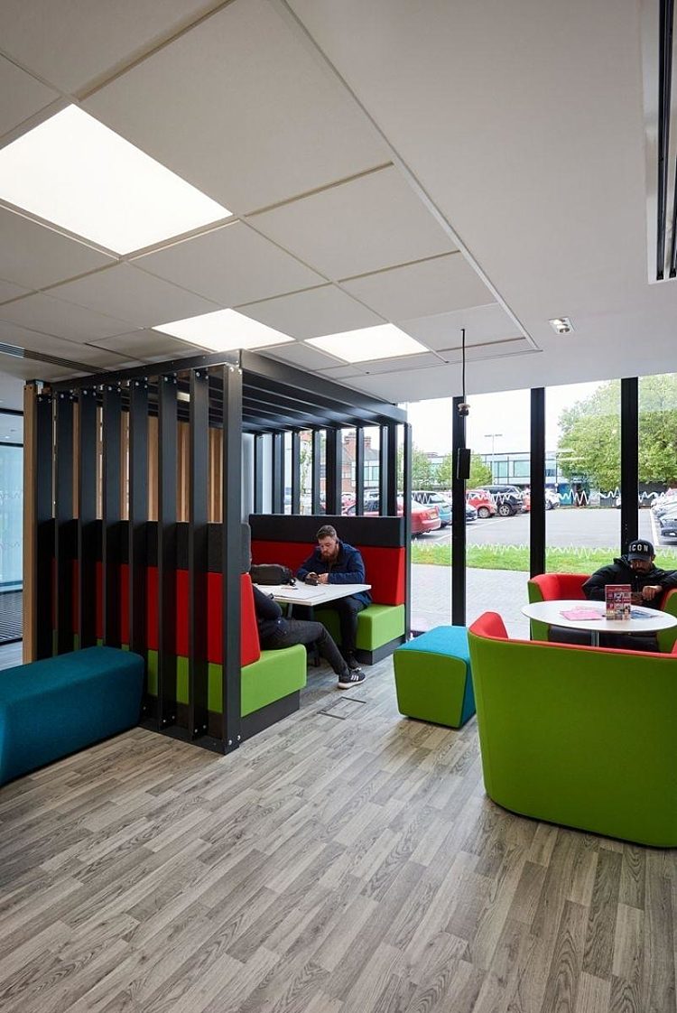 Staffordshire University workspace fit out