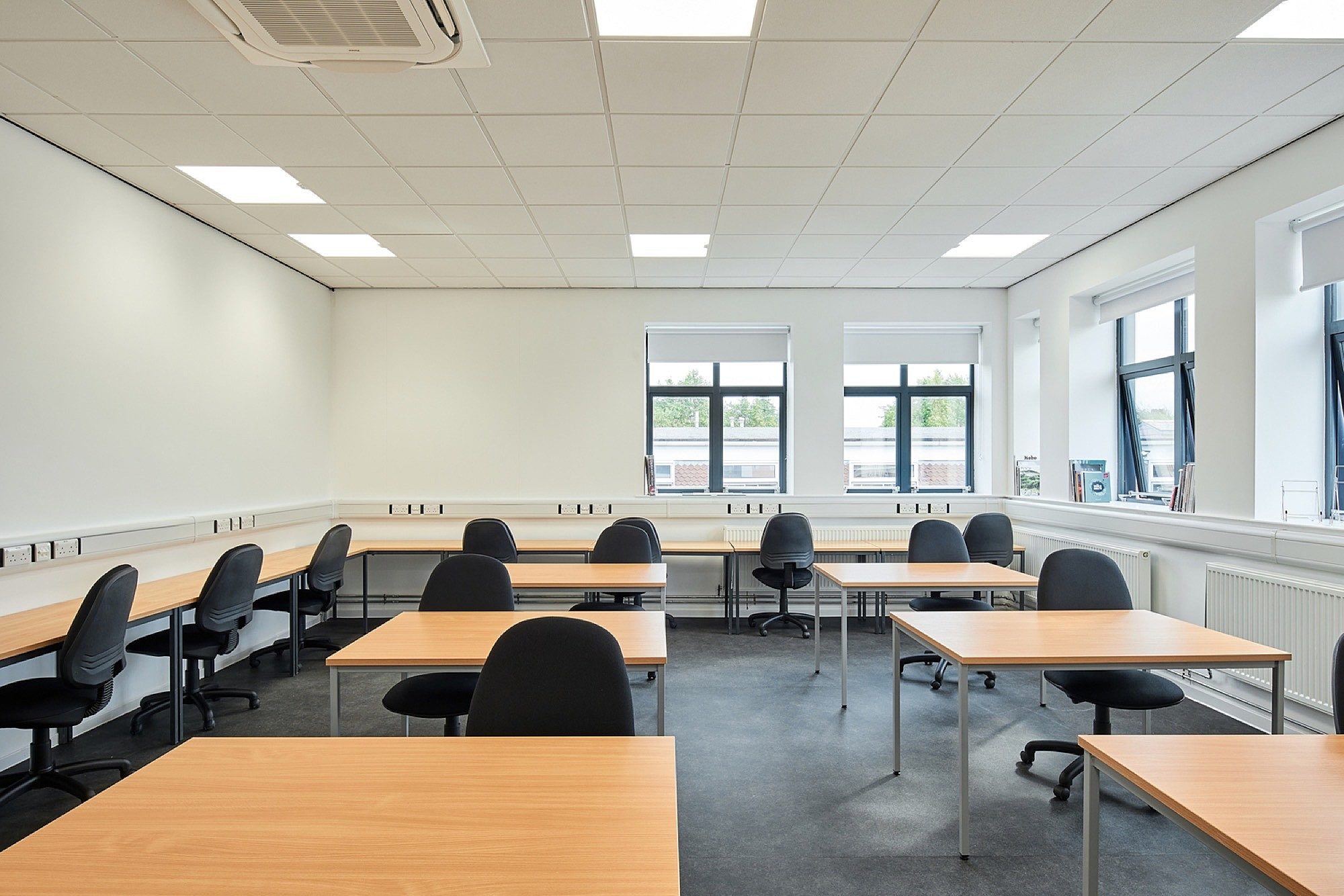 College fit out with LED lighting