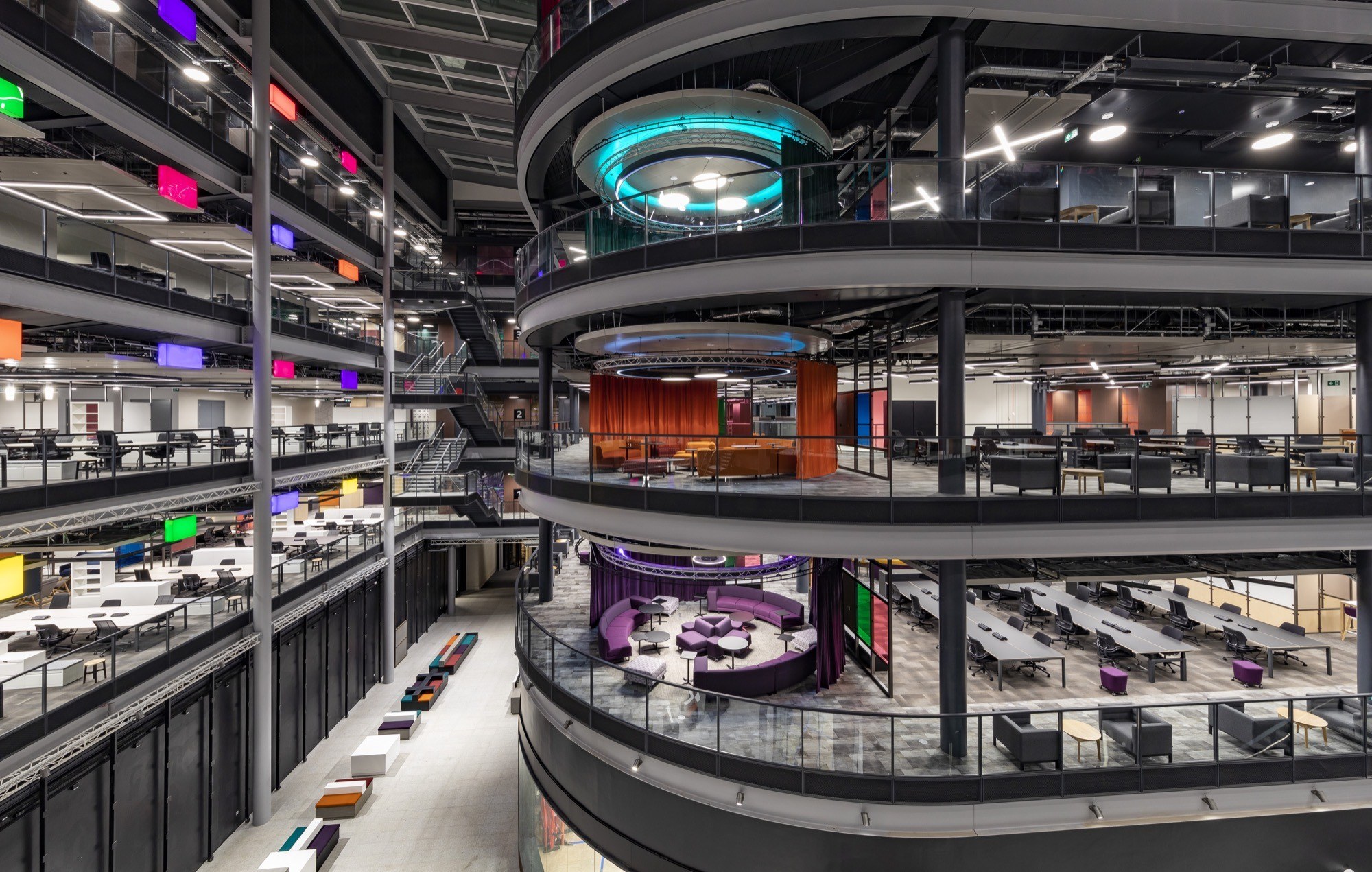 BBC studio office fit out